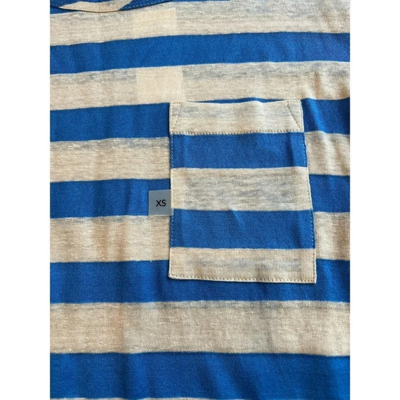 Ann Taylor Loft long sleeve pocket tee - Picture 3 of 6